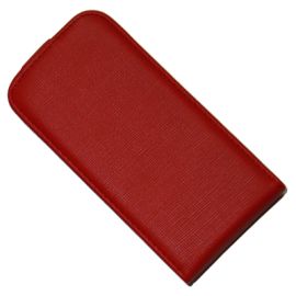 Чехол для HTC PK76100 флип кожзам №3 <красный>