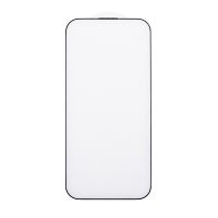 Защитное стекло для Apple iPhone 14 Pro (2,5D/с сеткой динамика) <черный> ― Nsk.OnlineBazar.su