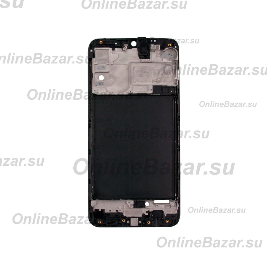 Рамка дисплея для Samsung SM-A105F (Galaxy A10) <черный> ― Nsk.OnlineBazar.su