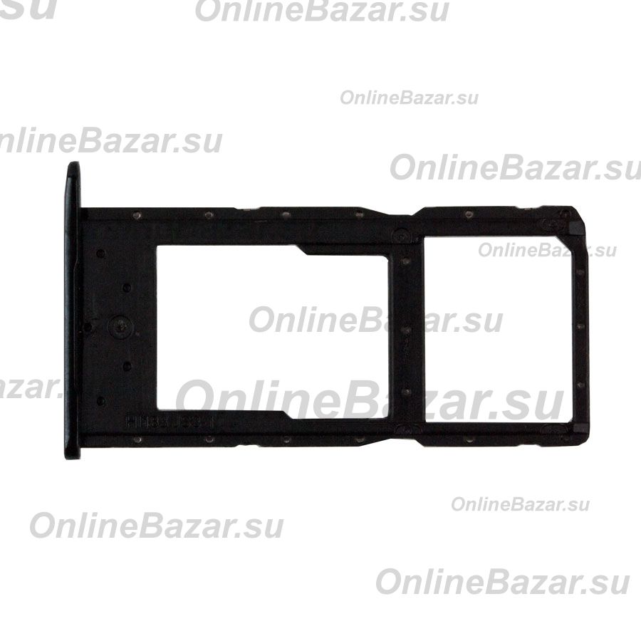 Лоток Sim-карты для Honor 20e (HRY-LX1T) и карты памяти <черный> ― Nsk.OnlineBazar.su