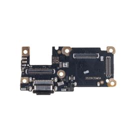 Плата нижняя для Xiaomi 11T на системный разъем, разъем Sim-карты и микрофон